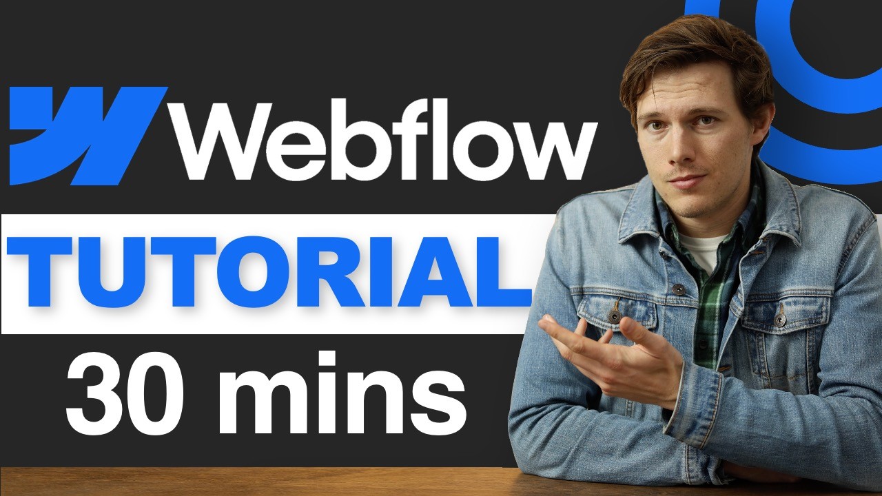 Webflow Tutorial 2024 (Make A Professional Website As A Beginner)