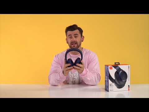 Belaidės ausis apgaubiančios triukšmą slopinančios Ausinės JBL Live 660NC, Juoda video