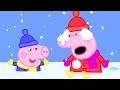 Peppa Pig In Hindi Snow Barf ️ हिंदी Kahaniya Hindi Cartoons For Kids