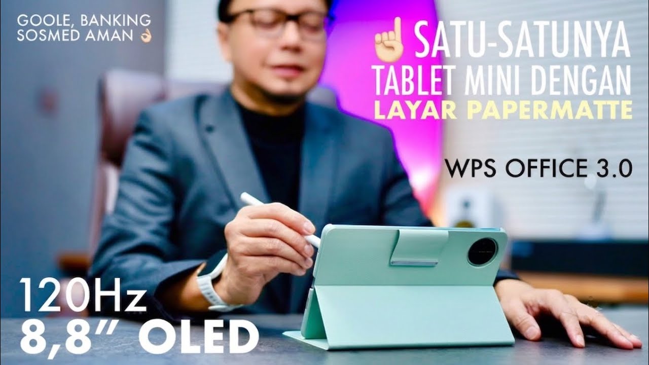 Saingan Baru iPad Mini 7, Lebih Ringan & Lebih Tipis dari iPhone Air! HUAWEI MatePad Mini Review