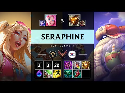 Seraphine Support vs Bard - KR Grandmaster Patch 14.24