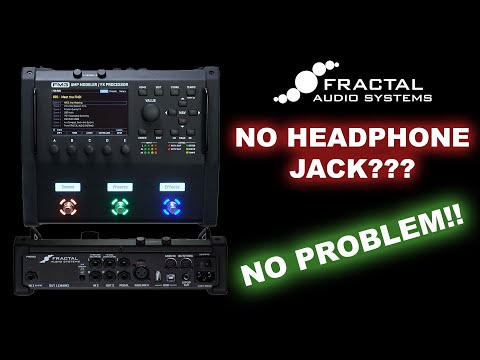 Fractal FM3 How to Use Headphones Without a Headphone Jack