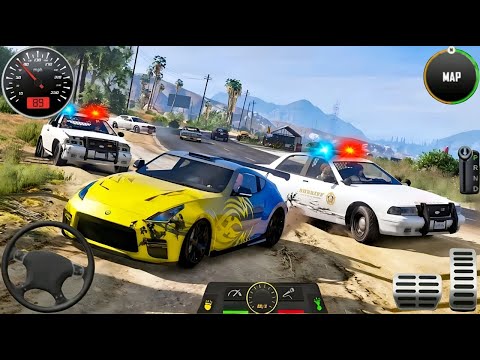 Police Car Chase Simulator 3D Game - Real Cop Cars Driving Simulator 2025 - Android GamePlay