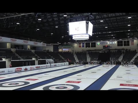 Hammer shot for the win! Team Kim secures the 6–5 victory over Team Lawes with the last point. 💥