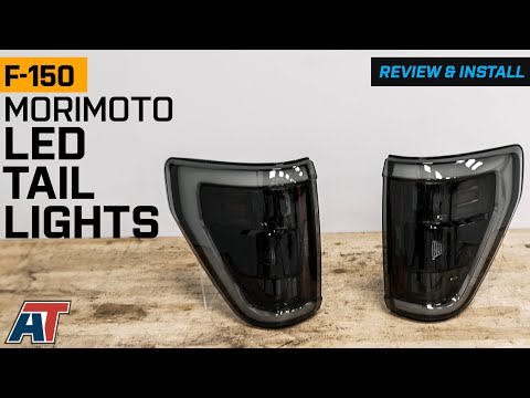 2021-2023 F-150 Morimoto XB LED Tail Lights; Black Housing Review & Install