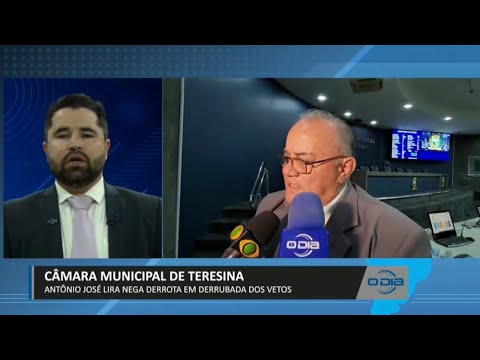 Antônio José Lira nega derrota em derrubada dos vetos na Câmara Municipal de Teresina 09 05 2023