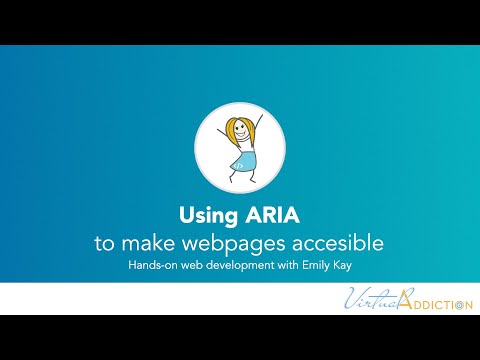 Thumbnail of Using ARIA (Accessible Rich Internet Applications) Roles lesson