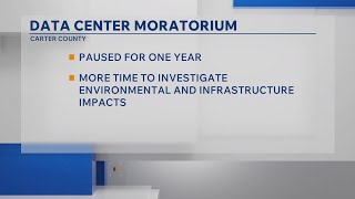 Carter County commissioners pass 1-year moratorium on data centers