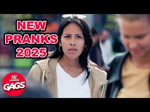 New Pranks 2025 4K Compilation | Just For Laughs Gags