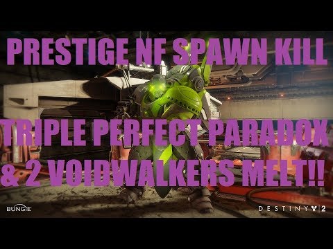 Prestige Nightfall Arms Dealer Void Spawn killed w/ Perfect Paradox & Voidwalkers Week 33