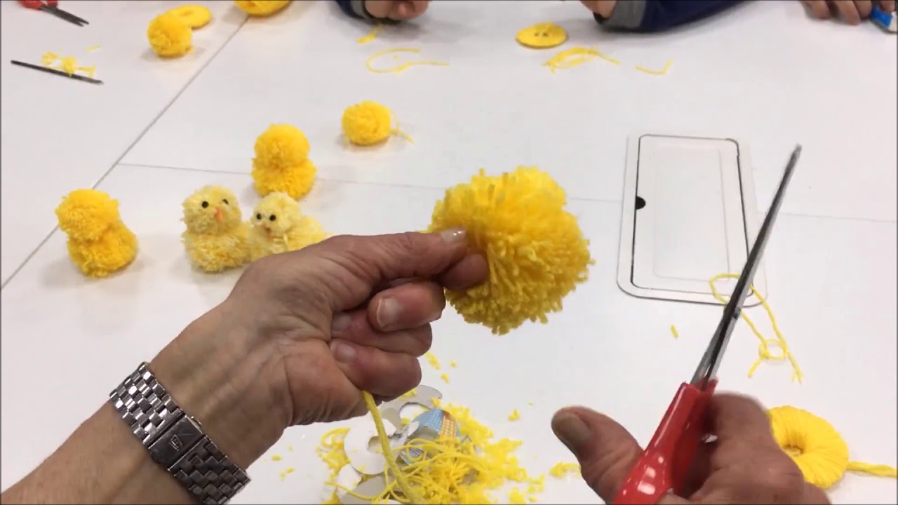 Tutorial: come creare pulcini di lana