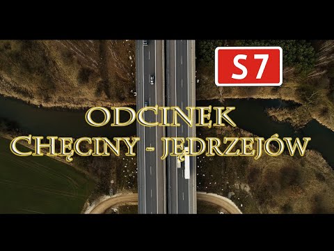 Droga ekspresowa S7 Chęciny-Jędrzejów z lotu ptaka 🚙🚚🚛 | Dron.eM