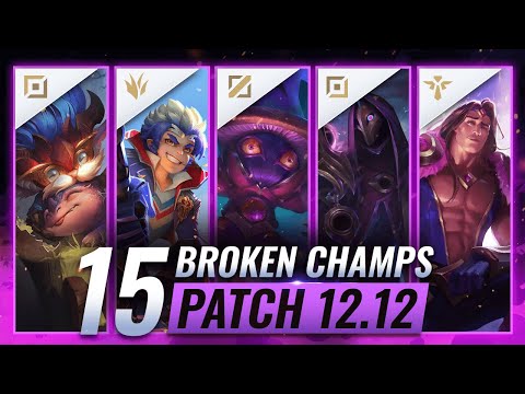 15 MOST OP Champion Predictions for Patch 12.12 - League of Legends