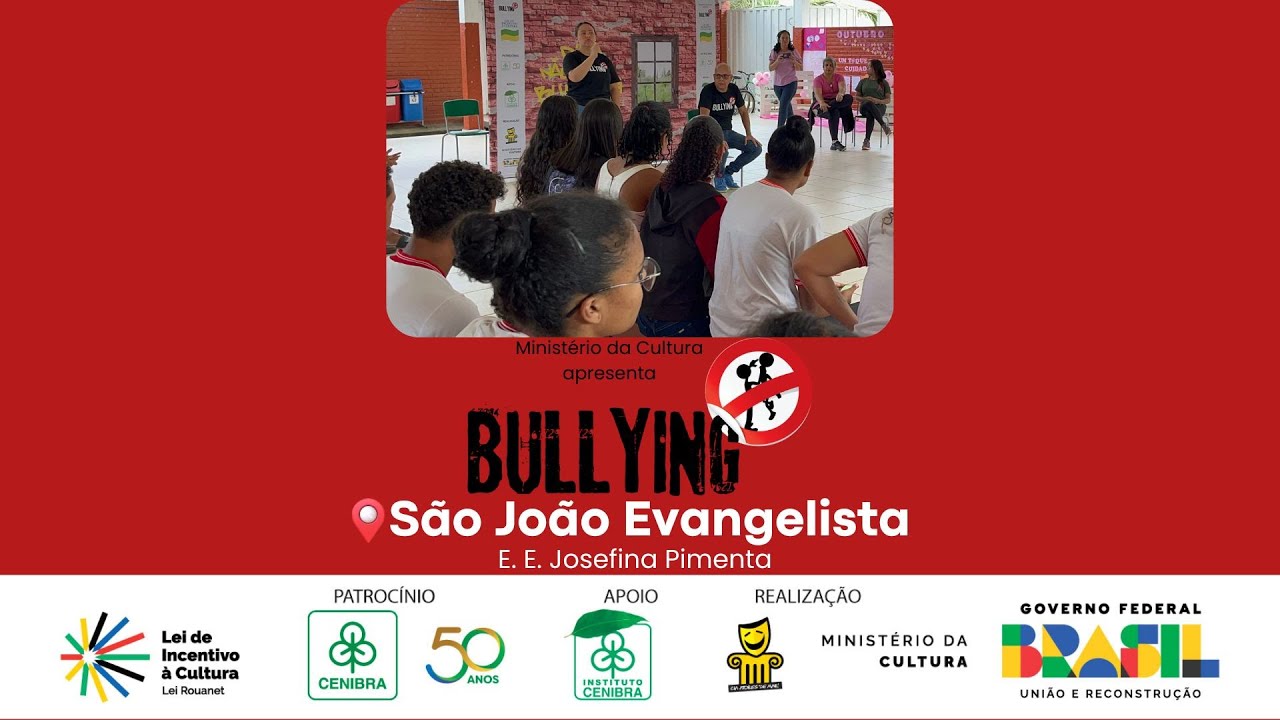 BULLYING em São João Evangelista, MG - EE Josefina Pimenta
