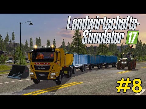 LS17 CONSTRUCTION Teil 8 - NEUE ANHÄNGERSCHLANGE | Liongamer1