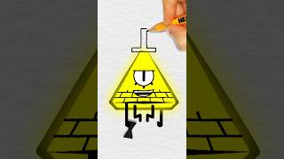 Bill Cipher Sings We&#39;ll meet Again | Animated Drawing #gravityfalls #billcipher #disney #shorts
