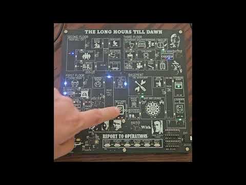 The Long Hours Until Dawn - An electronic survival-horror zombie themed board game of survival