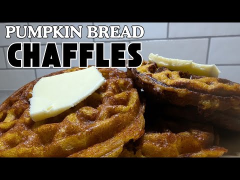 Keto Pumpkin Bread Chaffles You Won't Believe Are Low Carb 🎃🧇🇨🇦 #food #keto #lowcarbrecipe
