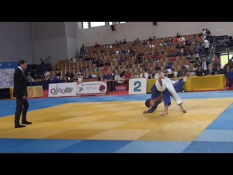 Cadet European Judo Cup Berlin 2015 Fight for Bronze  -73 kg Rechister (ISR) - Barakhoev (RUS)