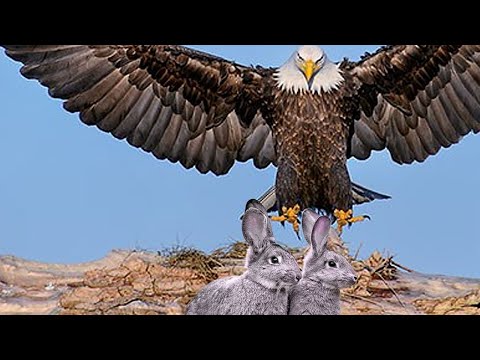 Hunting Hares with Golden Eagles - fantastic flights