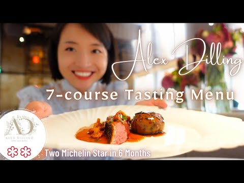Alex Dilling, 7 course Tasting Menu | Uncover the Secret of Gaining 2-Michelin Stars in 6 Months