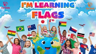 Country Flags for Kids | Educational and Fun Video
