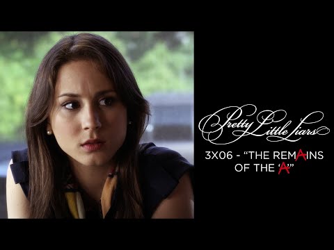 Pretty Little Liars - Hanna, Spencer & Aria Talk About April Rose - "The Remains of the 'A'" (3x06)