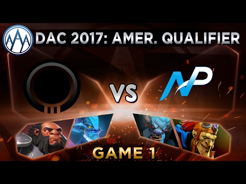 Onyx vs Team NP Game 1 - DAC 2017 Americas Qualifier: Playoffs - @DakotaCox @FoggedDota