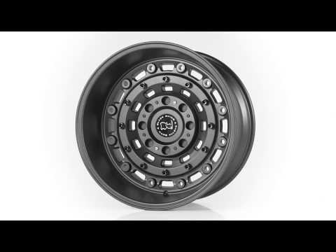Black Rhino Truck Wheels - Arsenal in Textured Matte Black