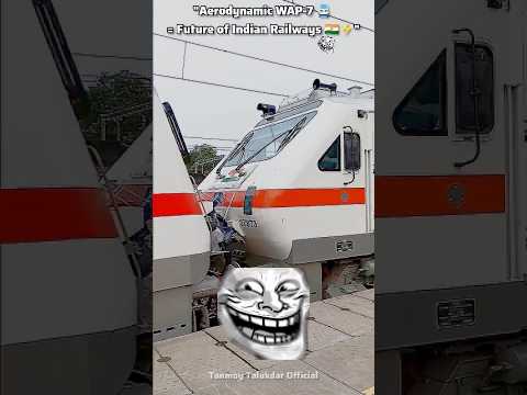 💀💥☠️"Aerodynamic Beast! WAP-7 Locomotive 🚆🔥 Revolution in Railways 🇮🇳"