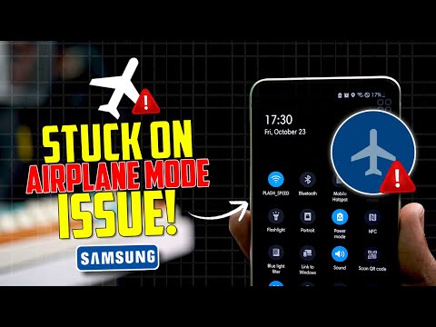 How to Fix Samsung Phone Stuck on Airplane Mode | Airplane Mode Issue Solution