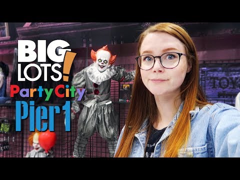 shopping for halloween decor at stores I never shop at