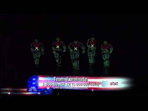 Team iLuminate - America's Got Talent - Week 10