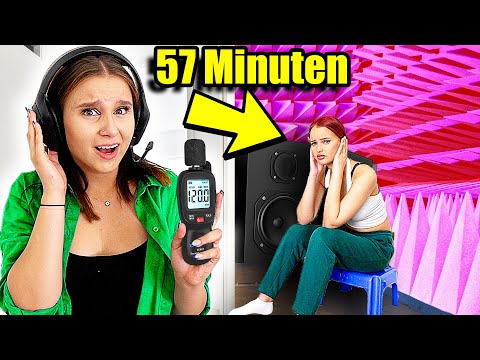 Sie ist eingesperrt im LAUTESTEN RAUM der Welt ! 😰🔊 (schlechte Idee) - Celina