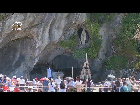 Chapelet du 25 juillet 2020 à Lourdes