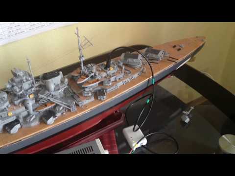 [Hachette Bismarck Modell 1:200] Ladebuchse