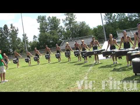 DCI 2011: Blue Stars Battery Rehearsal, part 2