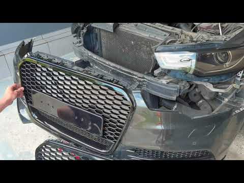 Front Grill Replacement On AUDI A6 C7