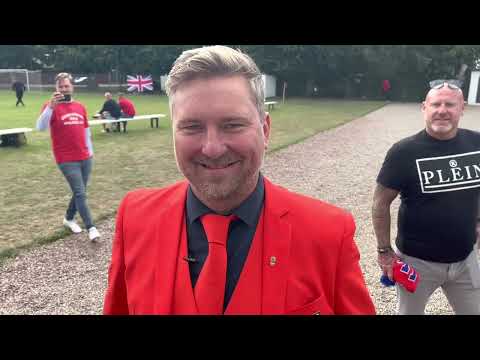 När division sex-matchen mellan Lunnarps FF och Gröstorps IF fick oväntat besök.