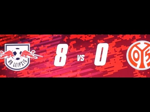 RB Leipzig vs FSV Mainz 08 8:0 Alle Tore Highlights