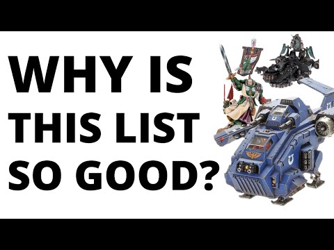 Why are SO MANY People Running this Space Marine Army List? Stormraven Ironstorm with Azrael Review