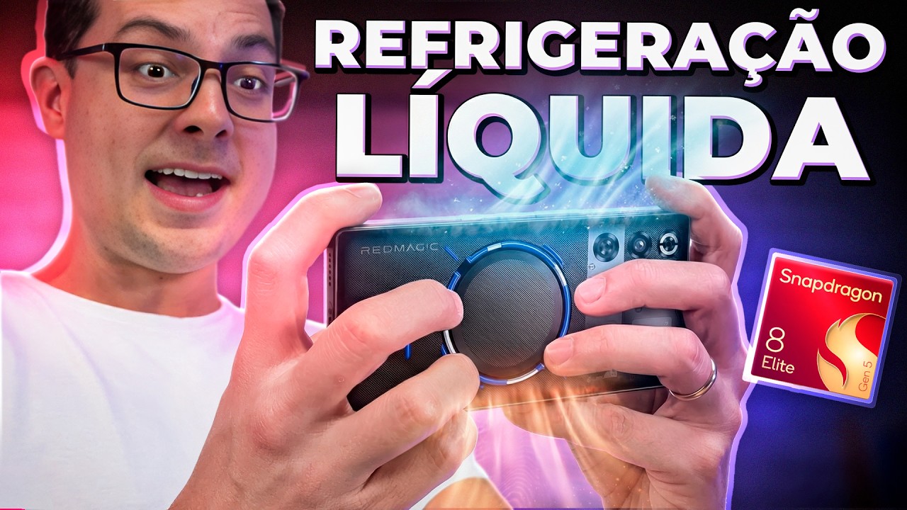REDMAGIC 11 Pro: PRIMEIRO do MUNDO com REFRIGERAÇÃO LÍQUIDA! BRUTO DEMAIS!
