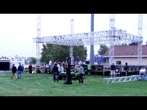 Celebrate America Time Lapse Set up 2013