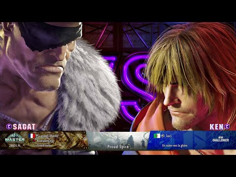 Street Fighter 6  Grand master MASTER  vs  KACI    NEW CHALLENGER