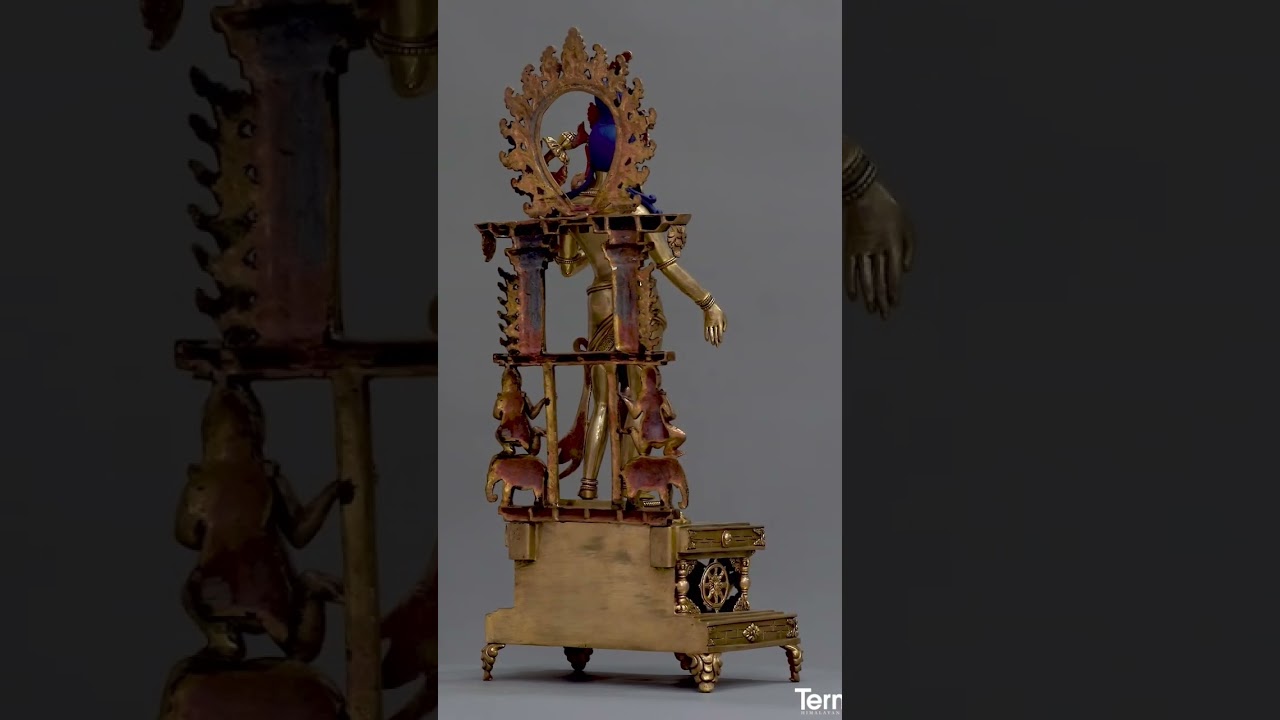 Standing Green Tara Statue