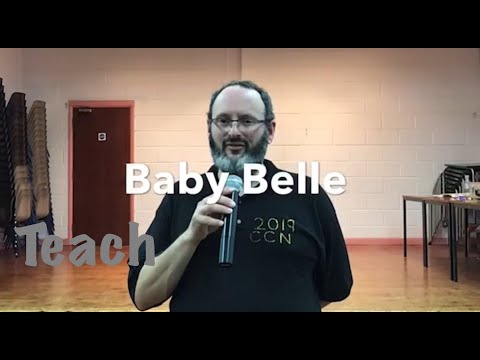 ABSOLUTE BEGINNER LINE DANCE LESSON 34 - Baby Belle - Part 1 - Full teach