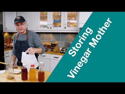 How To STORE Vinegar MOTHER