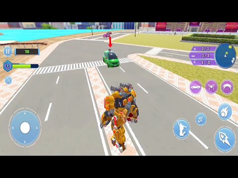 Spider Robot Game: Space Robot Transform Wars - Transformers - Robot