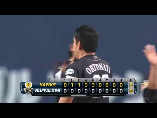 【9回表】ホークス大隣 4安打完封勝利!!  2014/9/16 Bs-H