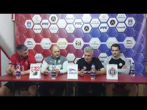 ARKUS liga 14. kolo (Muškarci) / Radnički - Partizan / Izjave aktera meča nakon utakmice